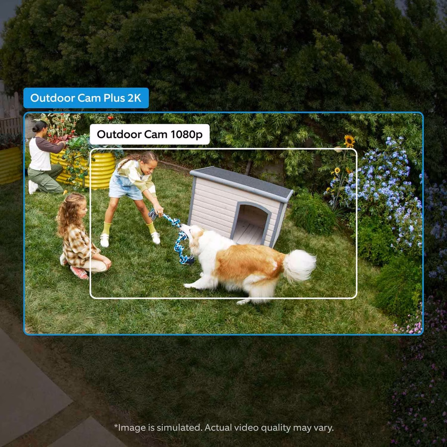 Outdoor Cam Plus - Retinal 2K を搭載